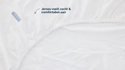 Outlet B Bright Hoeslaken Jersey topper wit