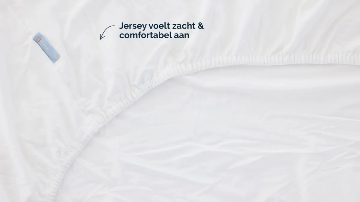 Outlet B Bright Hoeslaken Jersey topper wit