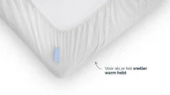 Best B Bright Hoeslaken Perkal off white