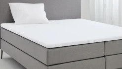 Outlet Beter Bed Select Hoeslaken Jersey splittopper wit