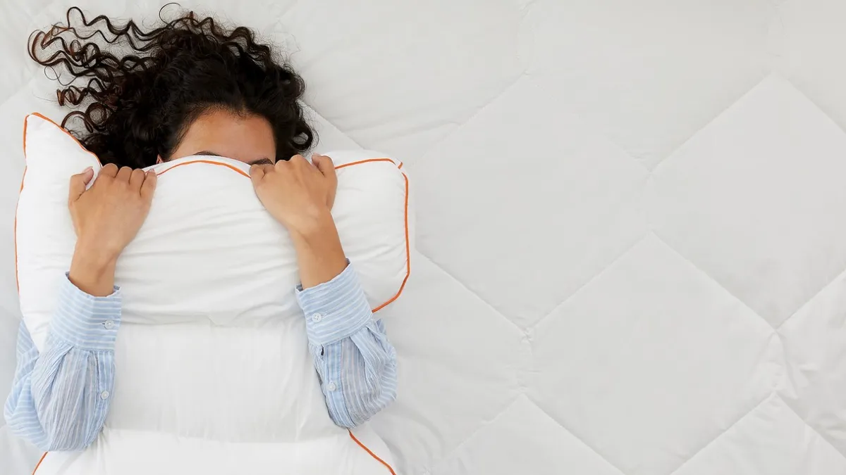 Hot Silvana Hoofdkussen Comfort Oranje