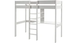 Best Vipack Hoogslaper Pino met slaapbank wit