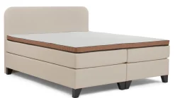 Outlet Valk Exclusief Hotelboxspring Essential met topper Comfort ecru