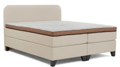 Outlet Valk Exclusief Hotelboxspring Essential met topper Luxury ecru