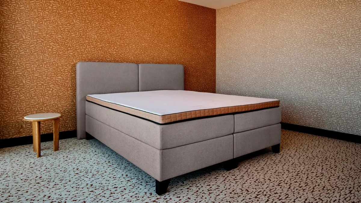 Valk Exclusief Hotelboxspring Executive met topper Comfort beige