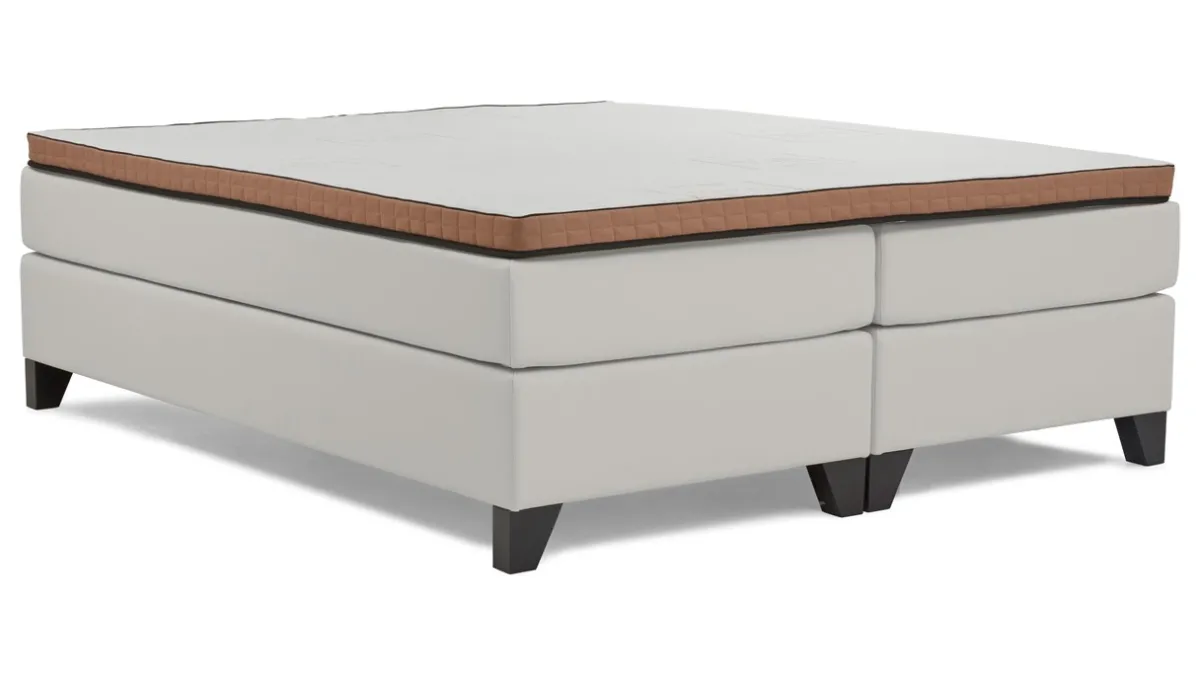 New Valk Exclusief Hotelboxspring met topper Comfort white