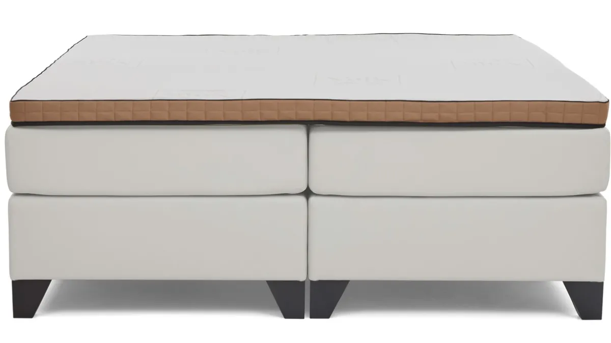 New Valk Exclusief Hotelboxspring met topper Comfort white