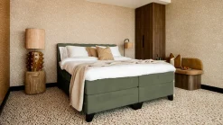 Outlet Valk Exclusief Hotelboxspring Suite met topper Comfort sage