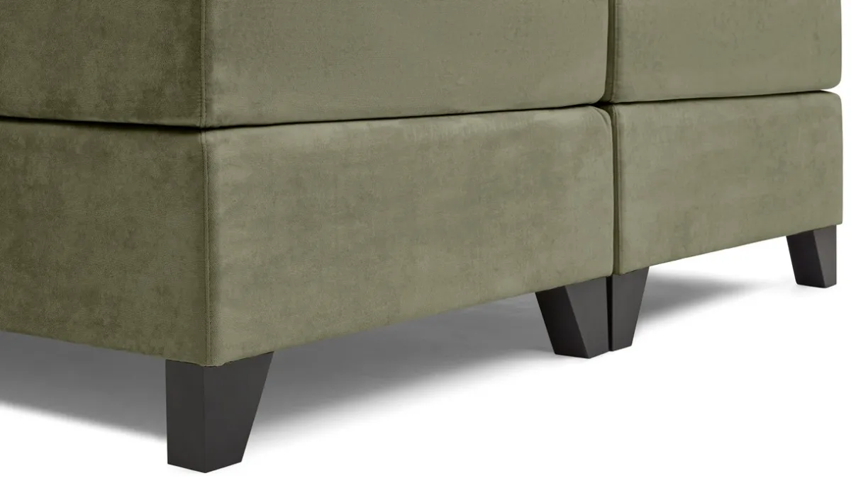Outlet Valk Exclusief Hotelboxspring Suite met topper Comfort sage
