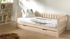 Sale Vipack Kajuitbed Fritz met slaaplade naturel
