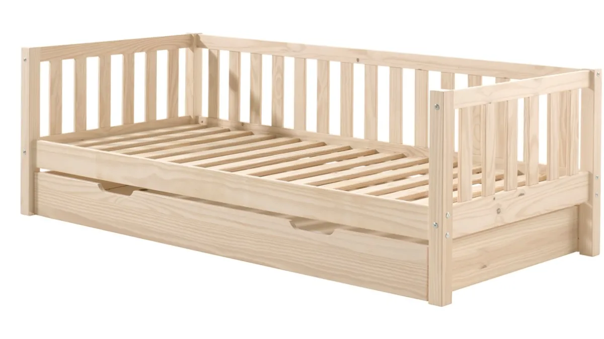 Sale Vipack Kajuitbed Fritz met slaaplade naturel