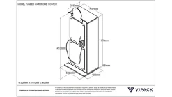 Outlet Vipack Kast Benzinepomp rood