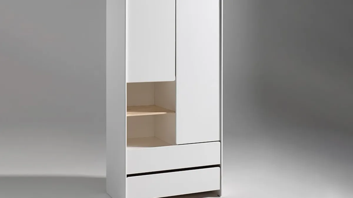 Outlet Vipack Kast Kiddy wit