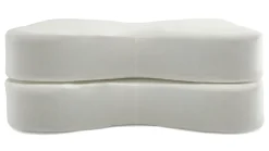 Sale M line Kussensloop Athletic (set van 2 stuks) ecru