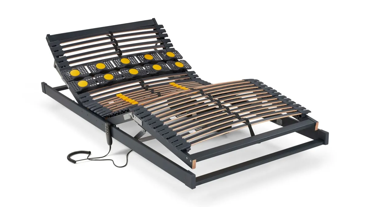 Clearance Beter Bed Select Lattenbodem Bossflex 600 deluxe elektrisch verstelbaar bedraad