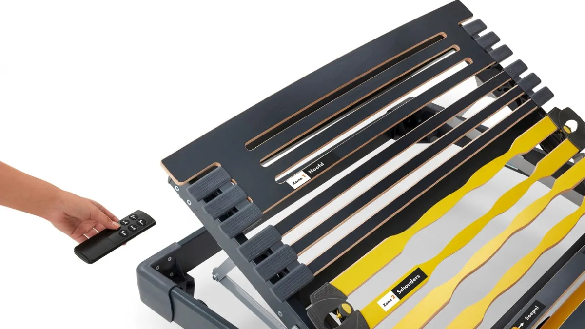 Outlet Beter Bed Select Lattenbodem Bossflex 800 elektrisch verstelbaar draadloos