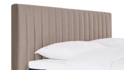 Best Matt Sleeps Boxspring Velvet stroken met matras Matt beige