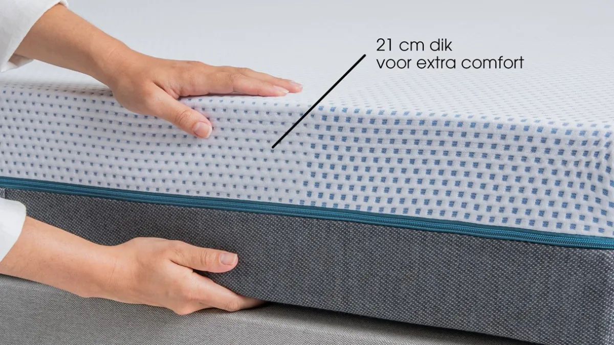 Clearance Maxi Plus Pure 200 en 300 matras antraciet