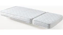 New Vipack Meegroeibed Jumper met matras 140+60 cm wit