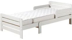 New Vipack Meegroeibed Jumper met matras 140+60 cm wit