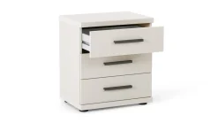 Outlet B Bright Nachtkast Chateau 3 laden wit
