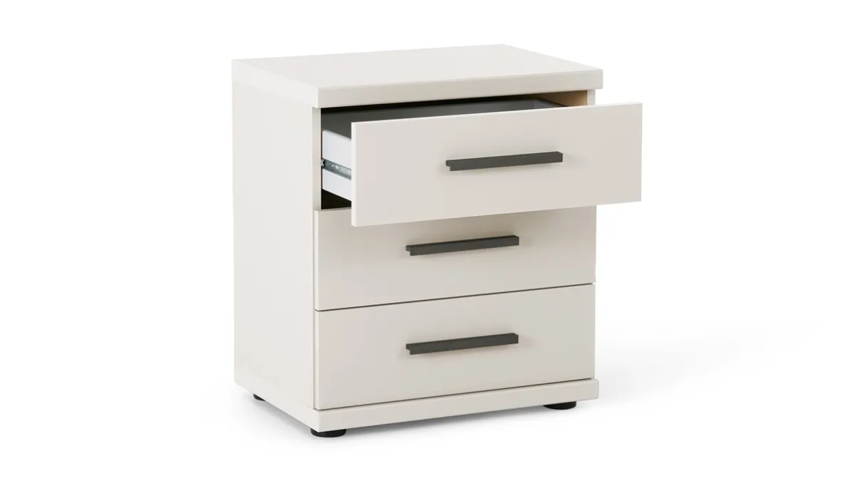 Outlet B Bright Nachtkast Chateau 3 laden wit