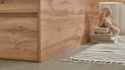 B Bright Opbergbed Barn met kleppen oak wotan