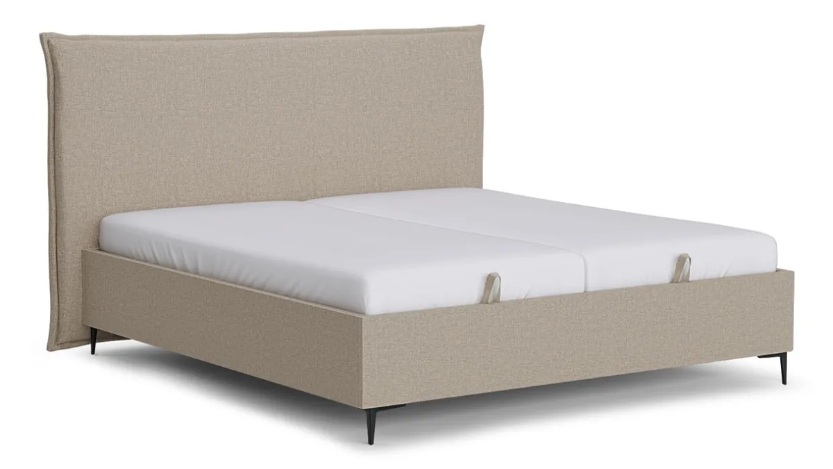 Hot B Bright Opbergbed Morgan - Linen touch beige