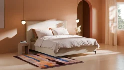 B Bright Opbergbed Morgan - Pure touch natural