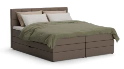 New B Bright Opbergboxspring Jade - Matte leather taupe