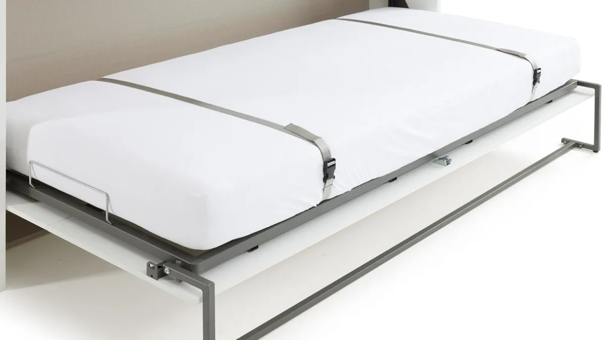 Discount Maxi Opklapbed Albero met bovenbouw wit