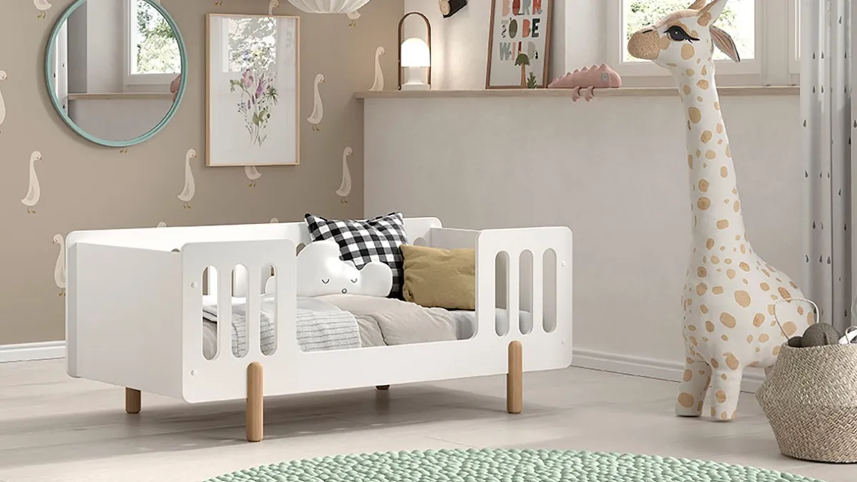 Discount Vipack Peuterbed Smile wit
