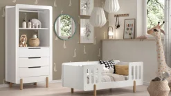 Sale Vipack Peuterbed Smile met kast wit