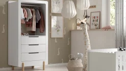 Sale Vipack Peuterbed Smile met kast wit