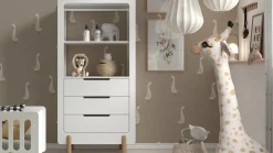Sale Vipack Peuterbed Smile met kast wit
