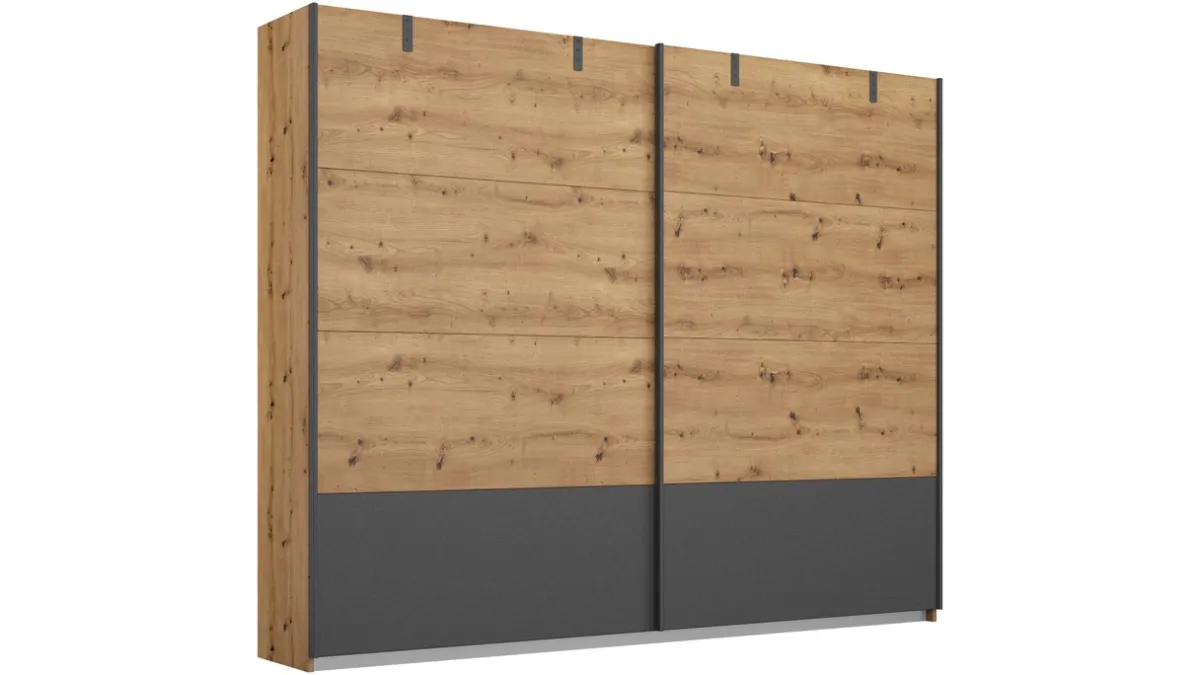 Outlet B Bright Schuifdeurkast Birmingham bruin