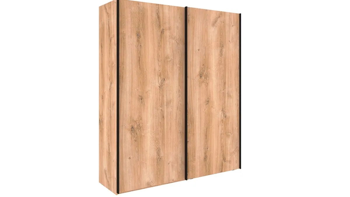 B Bright Schuifdeurkast Craft eiken