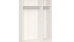 Clearance B Bright Schuifdeurkast Switchline met spiegel premium wit