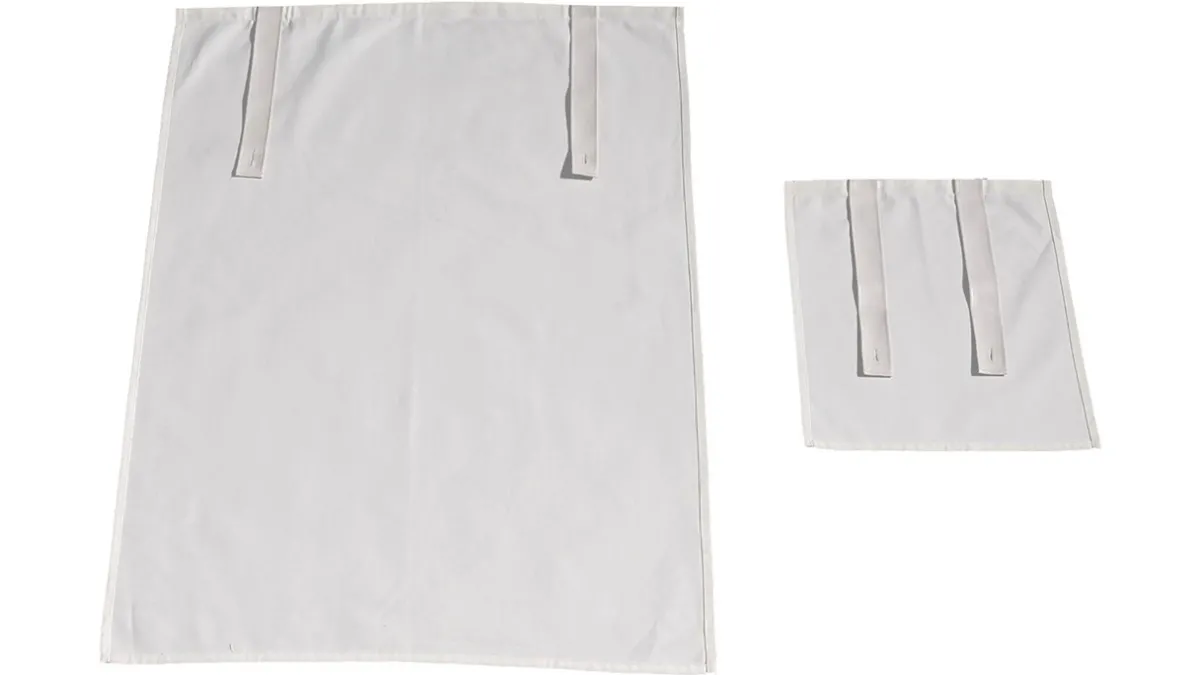 New Vipack Set gordijnen voor halfhoogslaper Noah wit