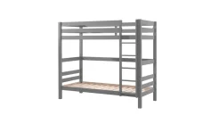 New Vipack Stapelbed Pino hoog grijs