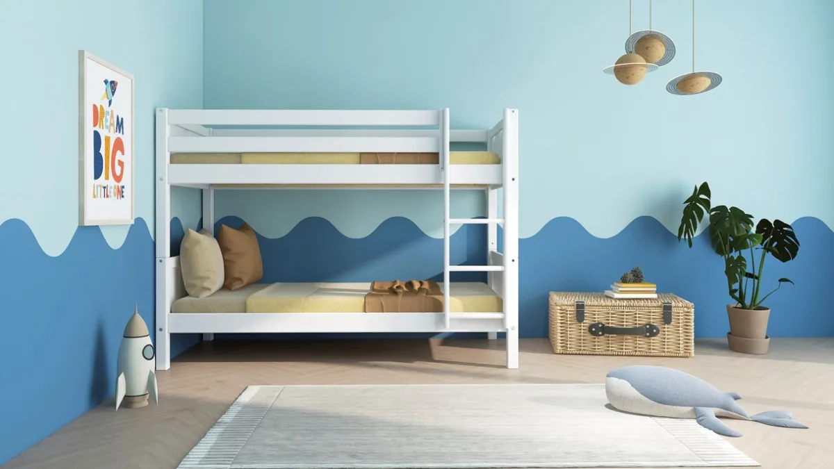 Online Flexworld Stapelbed Puck wit