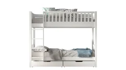 Hot Vipack Stapelbed Scott met ladenset wit