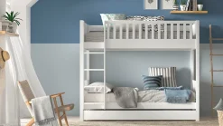 Discount Vipack Stapelbed Scott met slaaplade wit