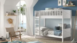 Discount Vipack Stapelbed Scott met slaaplade wit