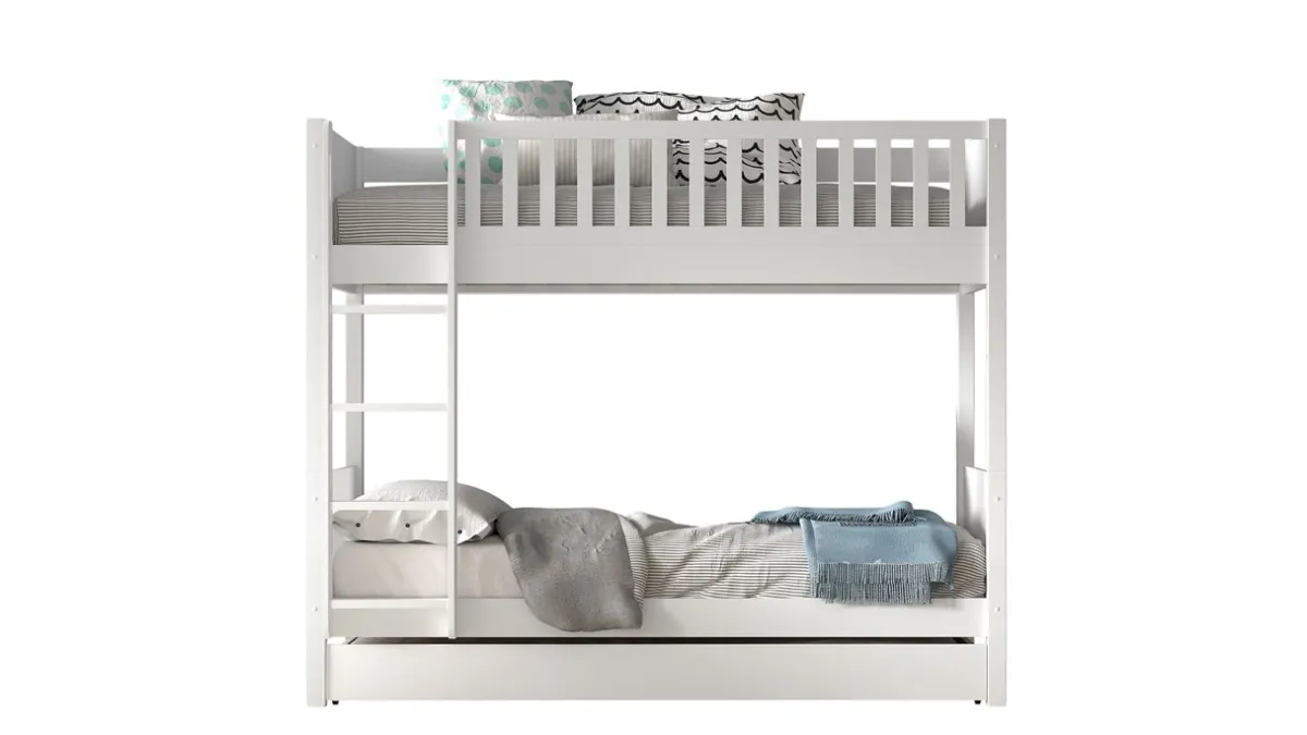 Discount Vipack Stapelbed Scott met slaaplade wit