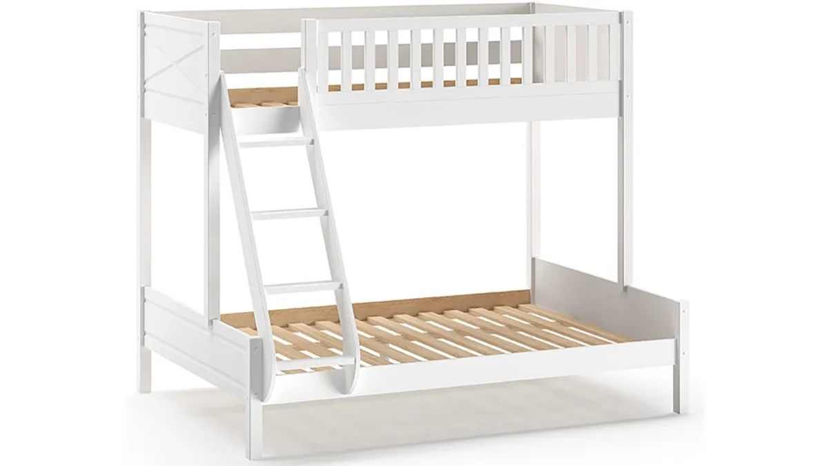 Online Vipack Stapelbed Scott 3-persoons wit