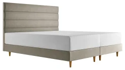Hot Tempur ® boxspring FORM™ Horizontal met matras Form plus hybrid beige