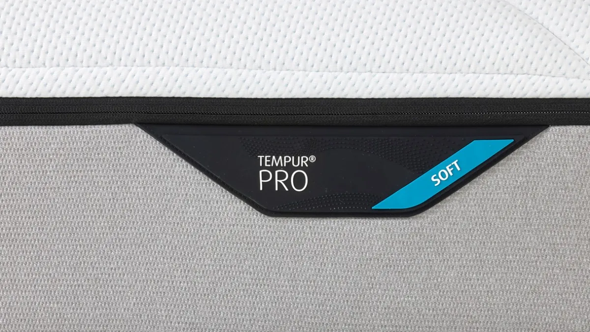 Hot Tempur Pro® CoolQuilt matras - soepel antraciet