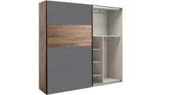 Sale B Bright Zweefdeurkast Infinito nocce brera/grey